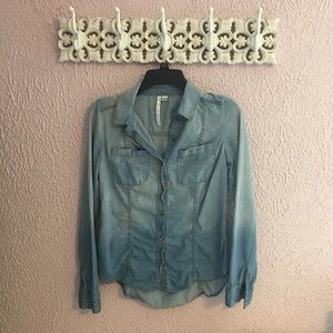 Ombré Jean Shirt
